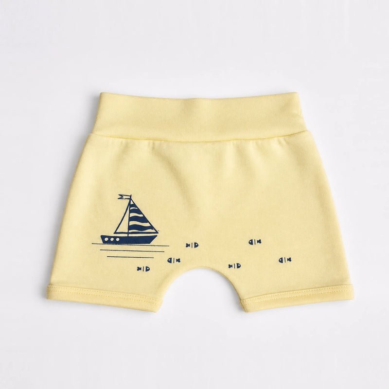 Kit 3 Shorts Saruel Suedine Estampado — Menino · Ref. 1499