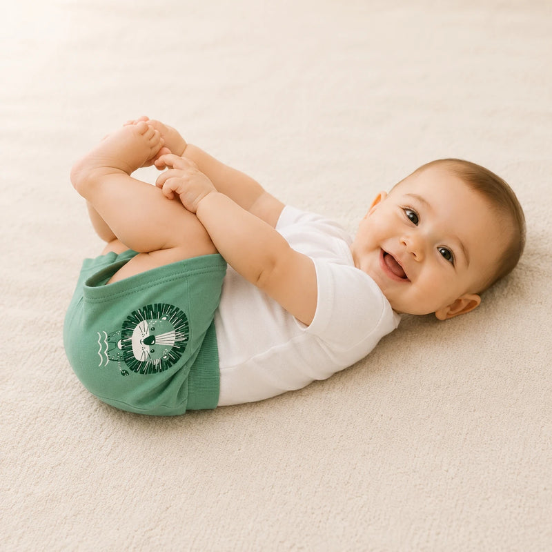 Shorts Avulso Saruel Suedine Estampado — Menino