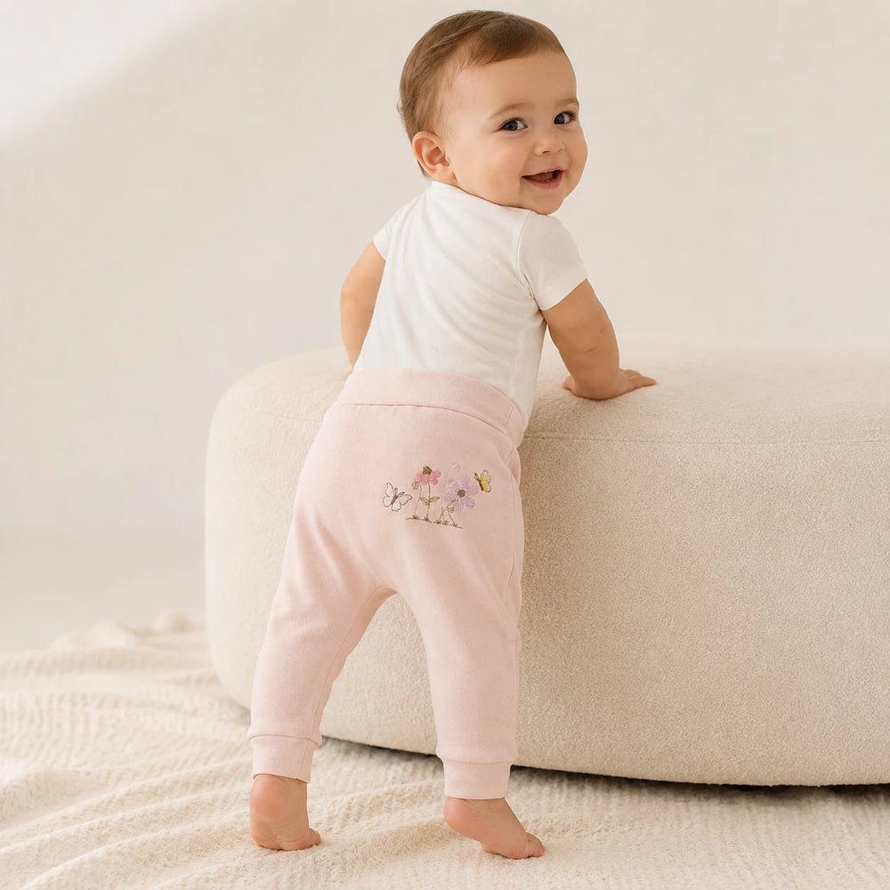 Kit 3 Culotes Saruel Suedine sem Pé Bordado — Menina · Ref. 5067