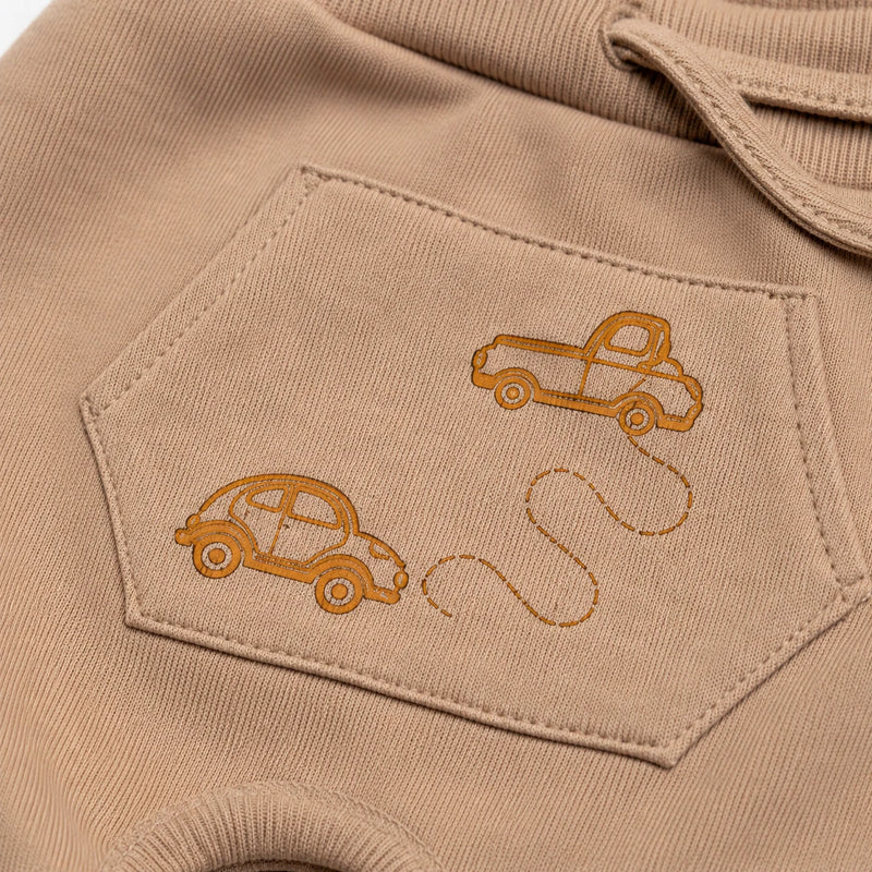 Kit 3 Culotes Saruel Suedine sem Pé Estampado com Bolso — Menino · Ref. 5103