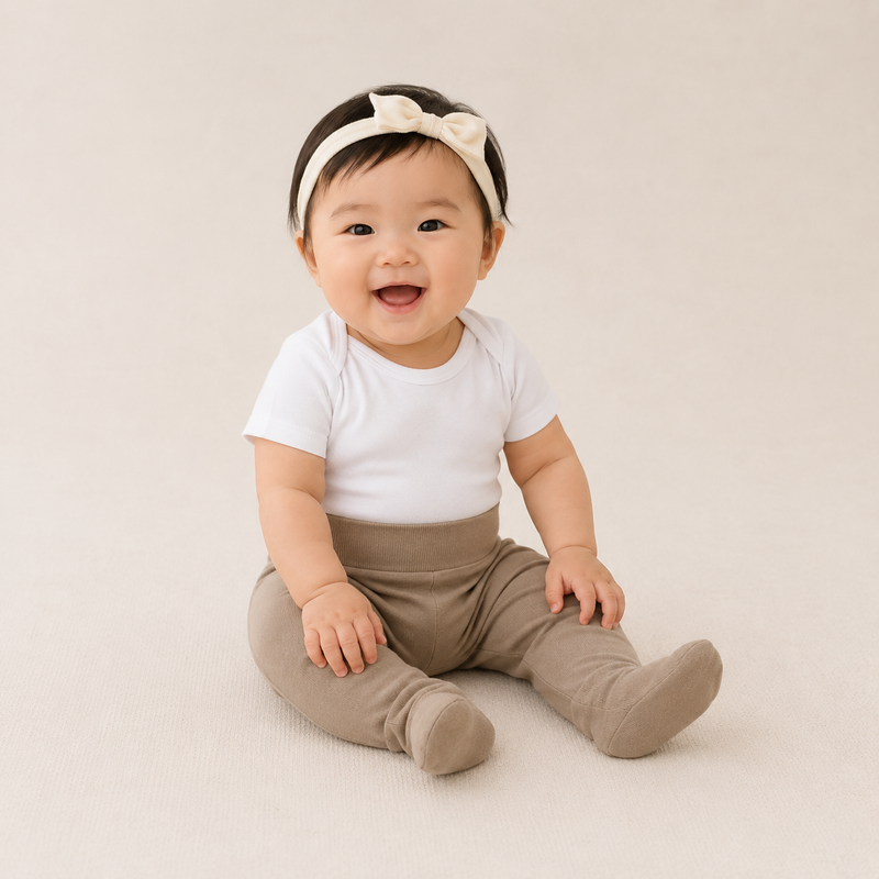 Kit 3 Culotes Suedine com Pé Reversível Liso — Menina