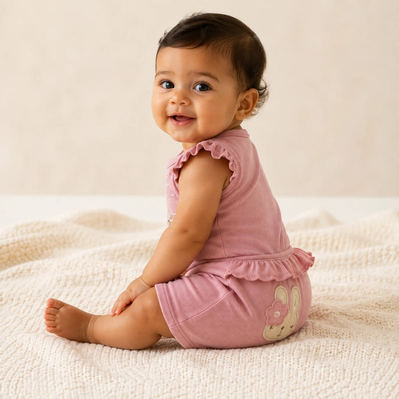 Kit 3 Shorts Saruel Suedine Bordado — Menina