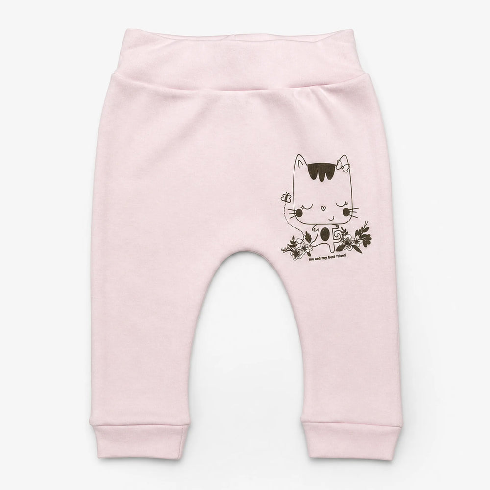 Kit 3 Culotes Saruel Suedine sem Pé Estampado — Menina · Ref. 1455