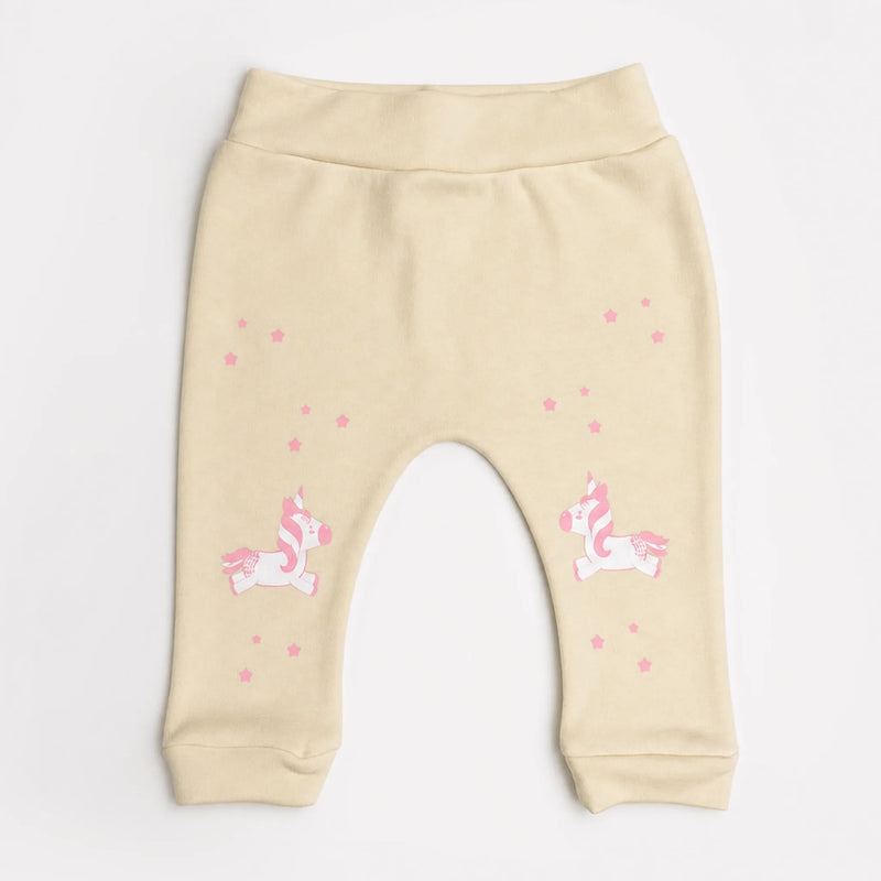 Kit 3 Culotes Saruel Suedine sem Pé Estampado — Menina · Ref. 1459