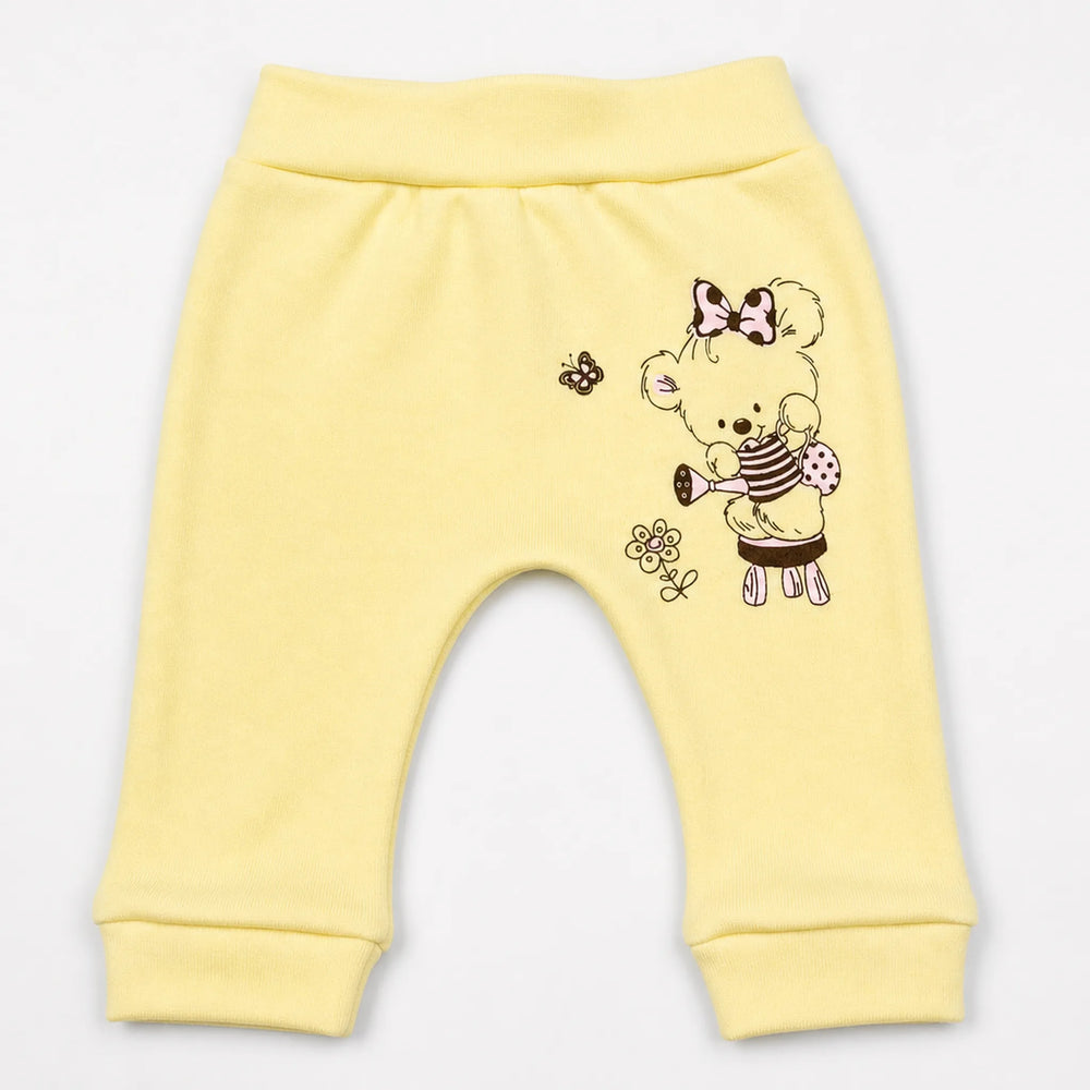 Kit 3 Culotes Saruel Suedine sem Pé Estampado — Menina · Ref. 1461