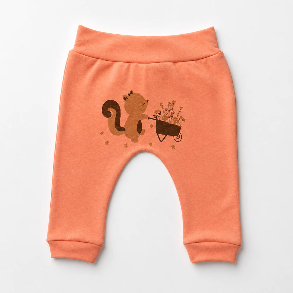Kit 3 Culotes Saruel Suedine sem Pé Estampado — Menina · Ref. 1463