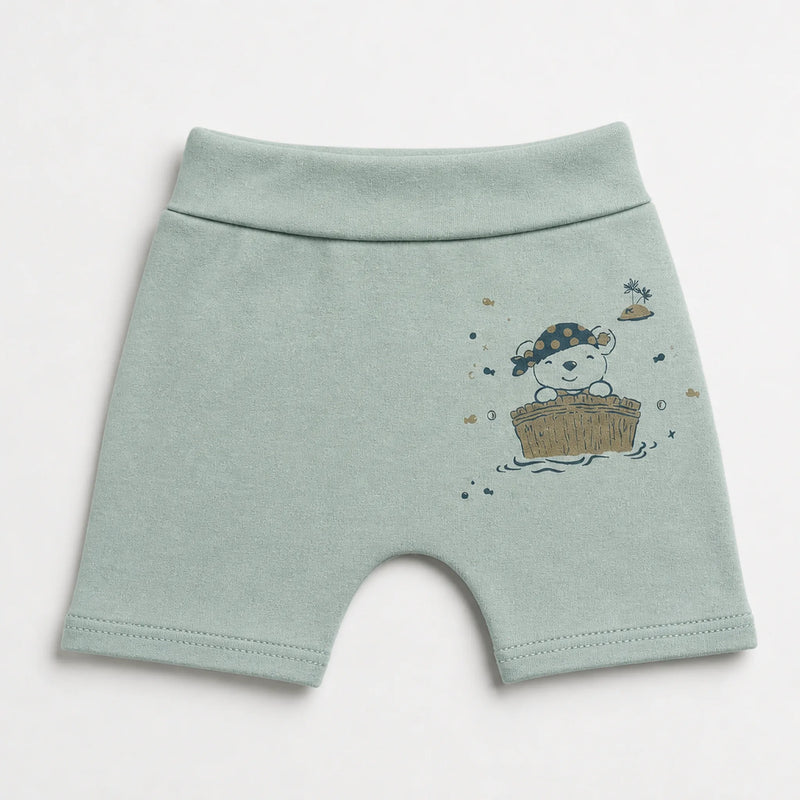 Kit 3 Shorts Saruel Suedine Estampado — Menino · Ref. 1503