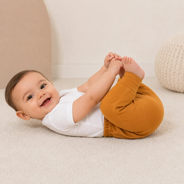 Kit 3 Culotes Suedine com Pé Reversível Liso — Menino vestido no bebê — caimento real