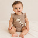 Kit 3 Bodies Suedine Regata Bordado e Babado — Menina