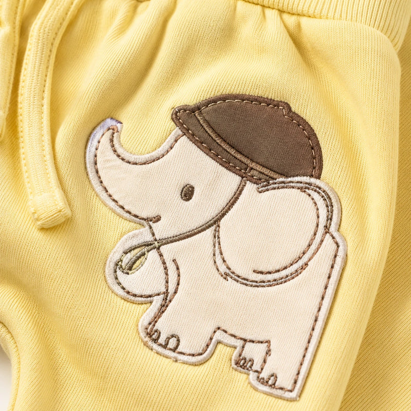 Kit 3 Culotes Saruel Suedine sem Pé Bordado — Menino · Ref. 5099